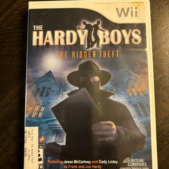 Wii - The Hardy Boys - The Hidden Theft Game - Picture 1 of 2